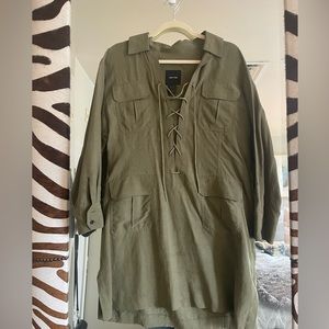 Smythe army green dress